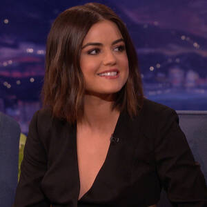 Lucy Hale Hot Porn - Lucy Hale Is Obsessed With Food Porn | Conan Classic