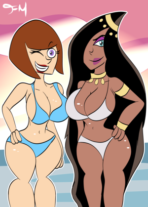 Danny Phantom Porn Deviantart - Maddie Fenton and Desiree (Danny Phantom) by FranMontelongo98 on DeviantArt