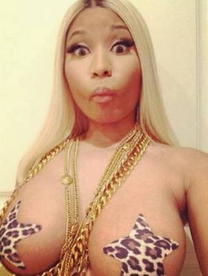 Minaj - Another LOL. Afrocandy compares her boobs to Nicki Minaj's