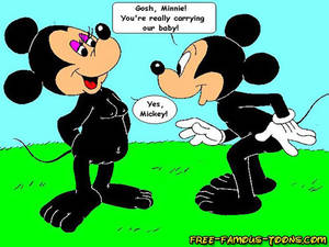 Mickey Mouse Cartoon - Daghter wants to see me masturbate Through the base of my clit ...