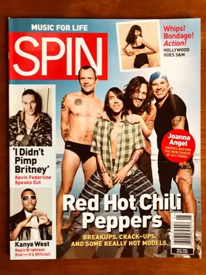 Britney Spears Bdsm Comic Porn - SPIN MAG MAY 06 Red Hot Chili Peppers, Kanye West, Britney Spears, Joanna  Angel! | eBay