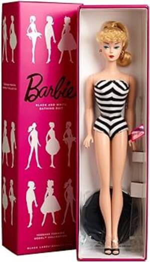 black barbie hardcore - Amazon.com: Barbie Teenage Fashion Model Collection Black and White Bathing  Suit Barbie Doll : Toys & Games