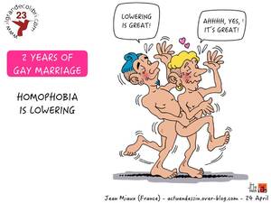 french cartoon porn - LGBT cartoons - 23