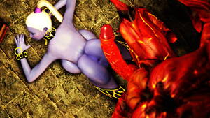 Fire Demon Porn - See how a busty sorceress enjoys her first fire demon sex