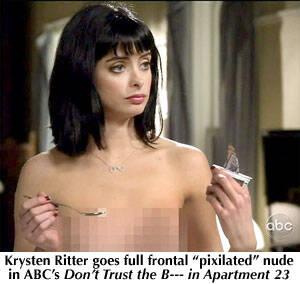 Krysten Ritter Porn - THE YOUTH CULTURE REPORT Â» Flashback: FCC Considers More Sex and Nudity