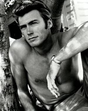 Hottest Men No Tits Porn - 4. Clint Eastwood