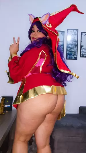 chubby nude cosplay - Lulu from league of legends by cutiepiie chubby nude porn picture |  Nudeporn.org