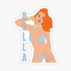 Bella Thorne Cartoon Porn - Pegatinas: Bella Thorne | Redbubble