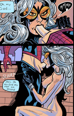 Black Cat Porn Blowjob - Rule 34 - black cat (marvel) blowjob comic earth 1610 english text felicia  hardy female male marvel milf nipples older woman and younger boy oral  penis peter parker pinned spider-man spider-man (series)