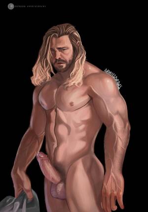 Gay Marvel - After Being Saved By Thor, He Tells You That You Have To Thank Him For Itâ€¦  (andriusdraws) [Marvel] - Gay Porn Comic