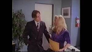 1990s Office Porn - Blonde in black garters and stockings rough office sex!! - XVIDEOS.COM