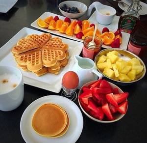 morning breakfast - Lovely spread