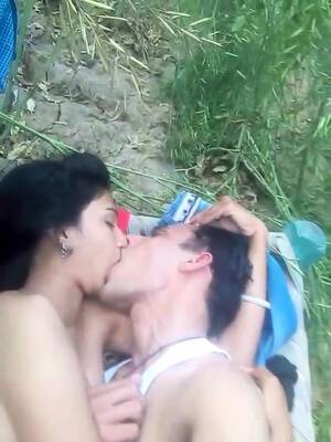 indian sex outside - Luscious Indian Teen Enjoys Outdoor Sex With Her Boyfriend Video at Porn Lib