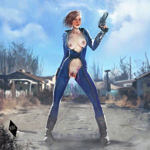 Fallout Vault Girl Porn - Vault Girl by TheKite