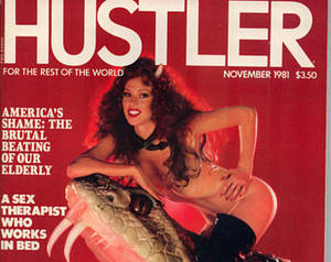 Hustler Xxx Magazine Ads 90s - Hustler Magazine November 1981 Excellent condition Mature
