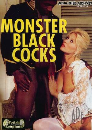 Classic Movie Monster Porn - Monster Black Cocks