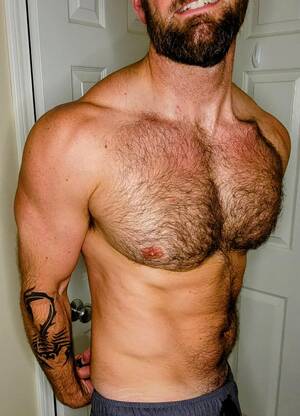 hairy chest - Is this what they mean by chest hair porn? : r/chesthairporn