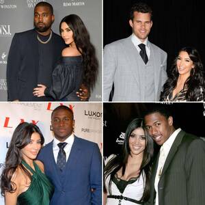 Kim Kardashian Lesbian Porn - Kim Kardashian's Dating History: Pics | Us Weekly