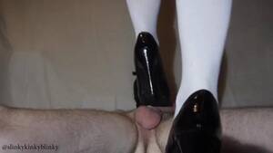 Erotic Black And White Porn Ballbust - Black Shoes and White Socks Schoolgirl Ballbusting watch online