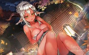 free hentai devil gallery - Hentai Nude Devil Goat Girl Ultra HD Poster by Hi Res - Fine Art America