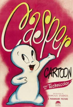 Cartoon Vintage Homemade 1950s Porn - 1950 one sheet for Paramount's Casper the Friendly Ghost