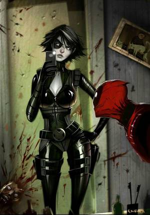 Domino And Deadpool Porn - Domino - Deadpool (VG): Concept Art by Jose Emroca Flores