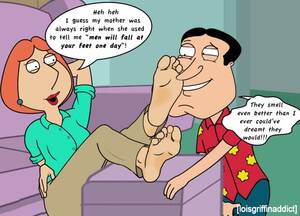 Footjob Family Guy Porn Captions - Lois Griffin Feet - XXGASM