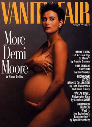 demi moore upskirt panty - How to Recreate the Demi Moore Vanity Fair Cover Pose