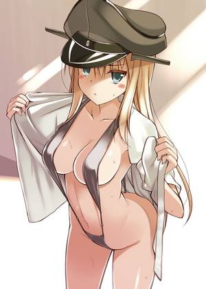 anime dd tits - KanColle, Bismarck, by oota yuuichi
