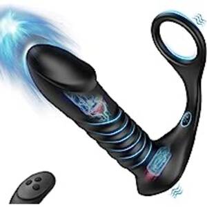 cock ring with anal sex - Amazon.com: Thrusting Anal Vibrator with Thick Penis Ring, 3*10  Vibrating&Telescopic Prostate Massager Dildo Shaped Anal Plug, TIVINO  Silicone Male Sex Toys Gay Toy for Men Masturbation and Foreplay : Health &  Household