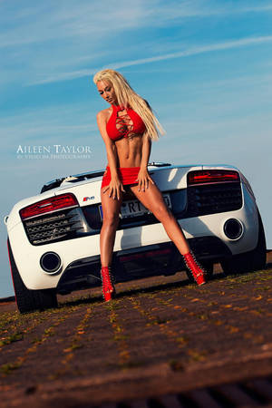 Girl And Car Porn - Hot blonde girl and very cool AUDI. Find this Pin and more on car porn ...
