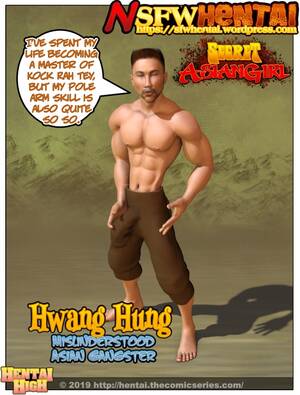 Asian Boy Cartoon Porn - Hung Bishonen Martial Arts Master Asian Gangster Stud Hwang Hung. â€“ SFW  Hentai