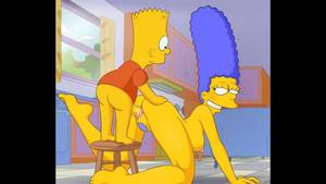 Marge And Bart Porn - Simpsons Porn 1 Bart fuck Marge Cartoon Porn HD