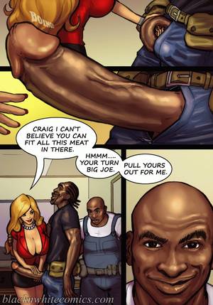 African Village Porn Comic Blonde - Busty blonde therapist checks the black man's cock