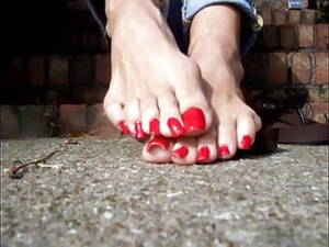 feet with red nails - Free Red Toenails Porn Videos (311) - Tubesafari.com