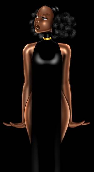 naked black african cartoon - Model