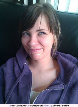 clothed facial cumshot - Amateur Clothed Cum Facials