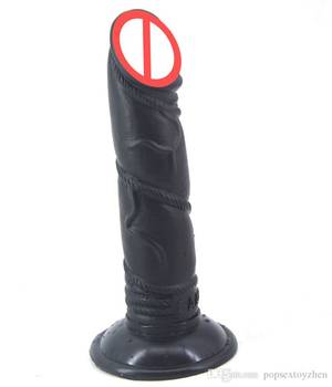black dildo suction basic - Faak Unique Rope Veins Realistic Dildo Strong Suction Cup Black Solid  Vagina Anus Stimulate Adult Women Sex Toy Men Porn Shop Vietnam Dong To Usd  Adult ...