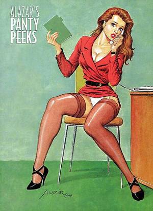 Glamour Pin Up Porn - Online Adult Comics Pics of Alazar Panty Peeks for Adults Readers. View  Sexy Art Porn Images Gallery free at Multicomix.