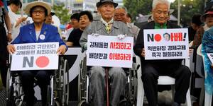 Japanese Secretary Forced Fuck - South Korea to compensate victims of Japan's forced wartime labor