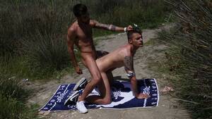 Hot Hard Gay Porn - Hot bearded gay dude looking for hard sex into the fields gay porn video on  Mistermale