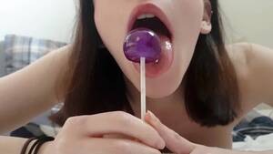 candy girl plays solo - Candy Girl Fucks and Tastes both her Holes with a Lollipop - Pornhub.com