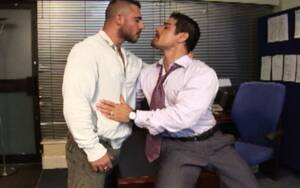 Hardcore Gay Office Porn - Office ass-fun break gay porn video on Alphamales