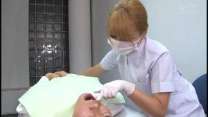 dentist glove handjob - MGMP-055 Slut Dental Hygienist Rubber Gloves Handjob Masochist Ejaculation  Cleaning! 3