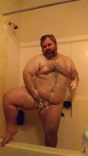 chubby man - Chubby man in the shower | xHamster