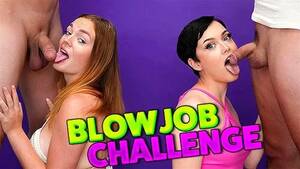 blowjob contest 500 - Watch Blowjob Challenge Jade vs Samantha - Bj Challenge, Blowjob Challenge, Deepthroat  Blowjob Porn - SpankBang