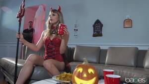 halloween sex party babes - Sex Little Devil Cheats on Halloween Party