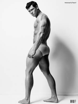 barefoot beauties standing pose - Fitness male model Brian Lewis showcases his muscular fit body to pose in  front of the lens of talented Greg Vaughan, all inspirational black and  white ...