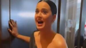 Hannah Stockings Porn - Watch: Katy Perry gets her heel stuck in vent at Met Gala | Metro Video