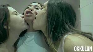 lesbian spit kissing - Watch trio spit kiss - Okkulon, Spit Kiss, Spit Kissing Porn - SpankBang